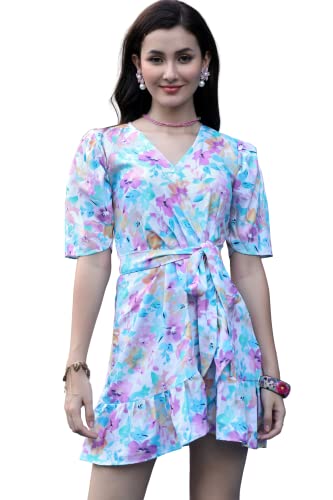 Image of Leriya Fashion Western Dresses for Women |A-Line Knee-Length Dress | Indo Western Dress for Women| Short Dress
