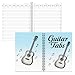 GlibHLBantz Guitar Tab Notebook with Blank Sheet Music Pages, Spiral Bound Guitar Tablature Book and Music Composition Journal for Songwriting & Practice, A4 (11.2