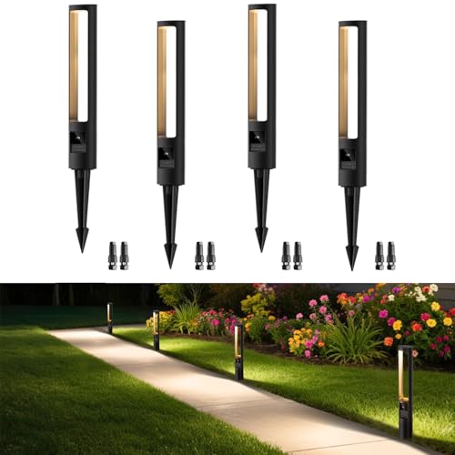 MEIKEE 5W Low Voltage Pathway Lights, 2700K 250LM LED Landscape