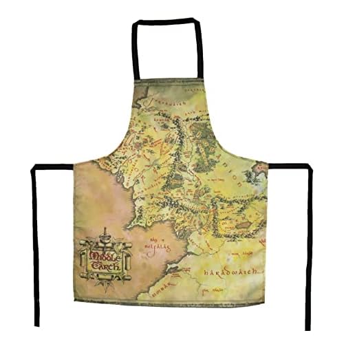 SD Toys, Delantal Mapa El Señor De Los Anillos Unisex Adulto, Talla Única