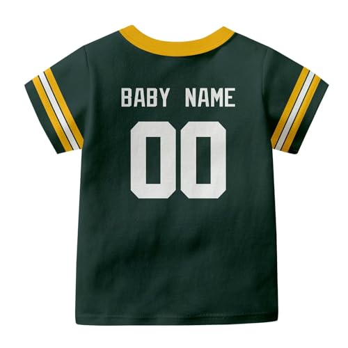 KREDE T Shirt Custom Name and Number Short Sleeve for Boy Kids Child Gifts3