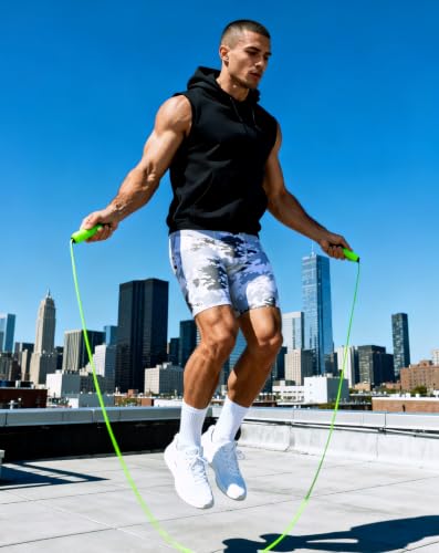 Image of Compression Shorts Men Spandex Sport Gym Shorts Athletic Workout Running Tights Training Underwear