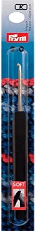 PRYM/INOX 195172 Crochet hook for wool; gauge 2,00 / length 14 cm, 1 piece