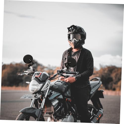 Espejos retrovisores para manillar de motocicleta que evitan vibraciones en carretera 4