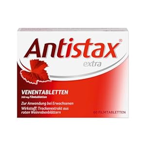 Antistax extra Venentabletten mit Rotem Weinlaub 60 Stück