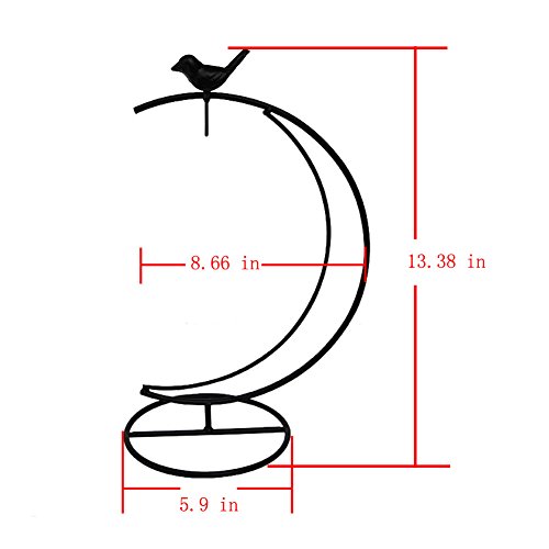 Yy Yearchy Ornament Display Stand Metal Stand Terrarium Air Plant Stand Flower Pot Holder Iron Pothook Stand For Hanging Glass Globe Ball #TOP1