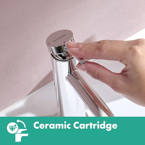 hansgrohe Tecturis S -Handle -Hole 5-inch Tall Bathroom Sink Faucet in Chrome, 73302001 thumbnail 9