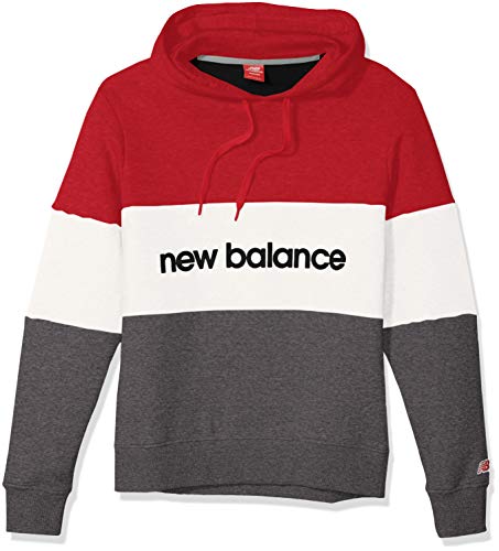 New Balance Men's NB Athletics Stadium Hoodie, Team Red Pepper, Large