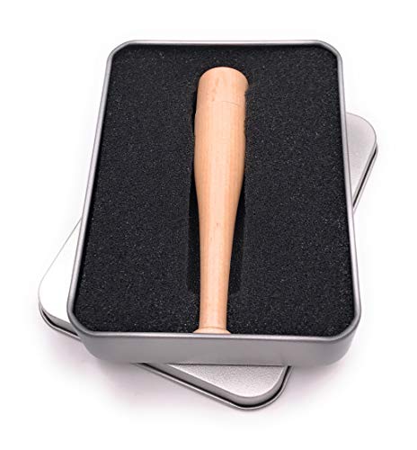 Stockage sécurisé clé USB batte de baseball en bois 128 Go boîte alu