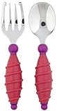 NUK Safety Fork & Spoon - Pink