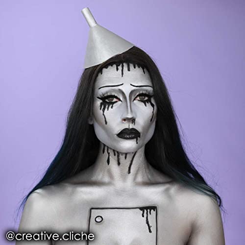 image for Mehron Makeup Fantasy FX Cream Makeup | Water Based | Halloween | Silv