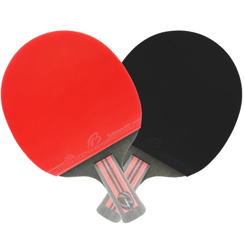 YHNNH, Racchetta da ping pong Penhold stile cinese con manico corto, mazza da ping pong professionale for principianti