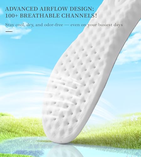 Image of 4D Cloudsole Insoles - Cloud Shoe Inserts for Foot Pain Relief, Shock Absorption, Anti-Slip, Breathable Foam Insoles - 2025