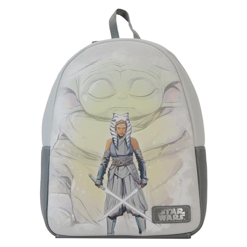 Loungefly Disney: Mini Backpack: Star Wars: Ahsoka - Niedliche Sammeltasche - Geschenkidee - Offizielle Handelswaren - Für Jungen, Mädchen Men und Frauen - TV Fans
