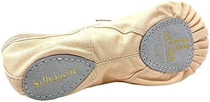 Sansha Unisex-Adult 3C Silhouette Pink 8 Medium Sizes Women, Men 5-5.5 Ballet Flat, 8 M BR (7.5 US) | Image 1