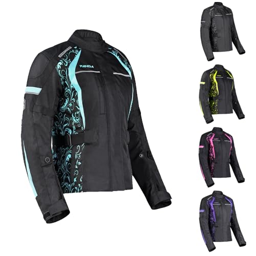 PANDA CYCLE GEAR Motorcycle Jackets for Women's Riding Bikers Enduro