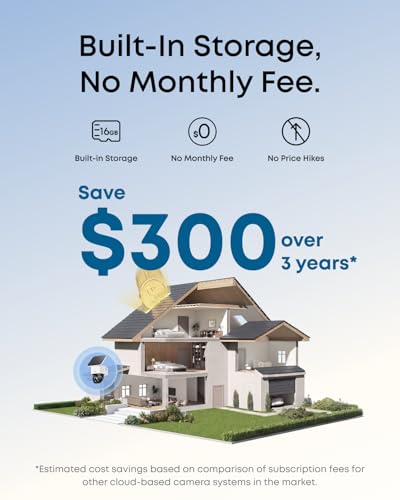 Image of eufy Security eufyCam S3 Pro Add-on Cam, Solar Camera Outdoor Wireless, MaxColor Night Vision, 4K Security Camera with Solar Panel, Face Recognition AI, Built-in 16GB, No Monthly Fee