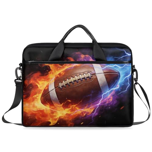 Bolso para portátil Art Flame Football 14-15 pulgadas miniatura 7