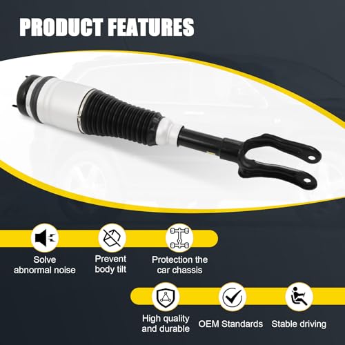 DICMIC Front Left Air Suspension Strut Shock Absorber Compatible with 2011-2015 Jeep Grand Cherokee Replace# 68029903, 68029903AC, 68029903AD, 68029903AE, 68029903AF by DICMIC - Used condition - Image 4