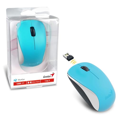 Genius NX-7000 Souris sans Fil Bleu