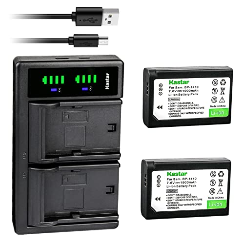 Kastar 2-Pack Battery and LTD2 USB Charger Replacement for