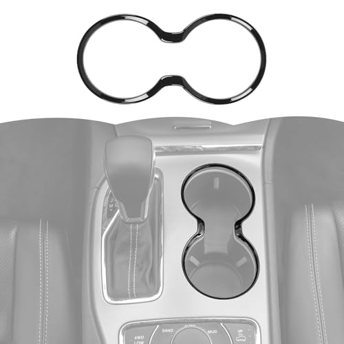 Garniture de porte-gobelet Jeep Grand Cherokee 2011-2021 : accessoire intérieur noir