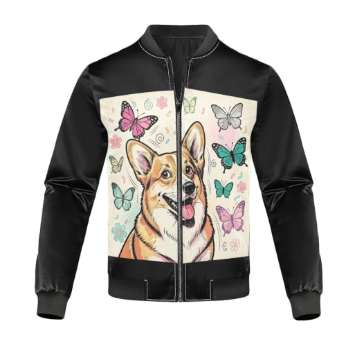 Chaqueta impermeable estilo urbano clásico para hombre con cremallera frontal