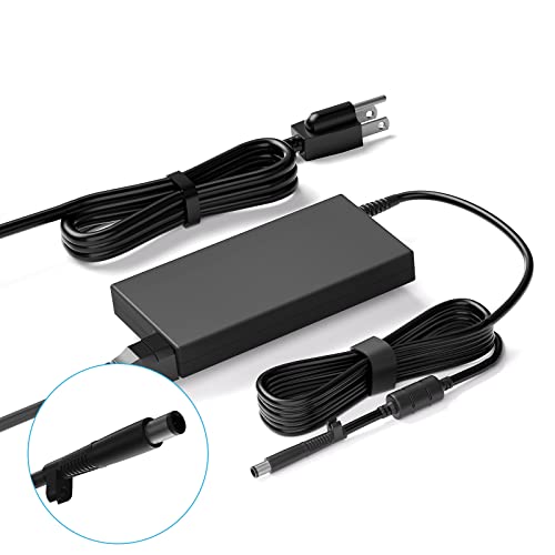 Image of VHBW Replacement for HP 120W Power Adapter Compatible with HP Envy DV4 5300 DV6 7300 DV7 7000 7300 EliteBook 8460W 8560W Thunderbolt Dock G2 G4 HSTNN-DA25 ADP-120MH 677762-001 693709-001 906329-001