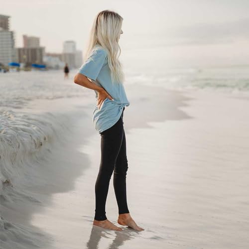 Made-in-USA-Womens-Leggings-100-Cotton-for-Sensitive-Skin-or-SPD-Sensory-Friendly-Clothing-Yoga-Sports-Gym-Everyday