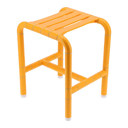 Wangcmcol Silla de banco de seguridad para baño, silla de inodoro con bañera de ducha ajustable en altura para personas mayores