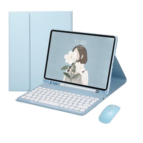 Clavier détachable iPad Air 13 2024 en cuir PU de haute qualité