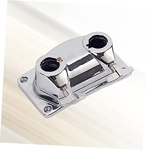 Placa Base para Batería, Soporte para Tom, Abrazadera de Montaje para Bombo y Tom, Abrazadera para Soporte de Platillos y Cowbell, Color Plata miniatura 5