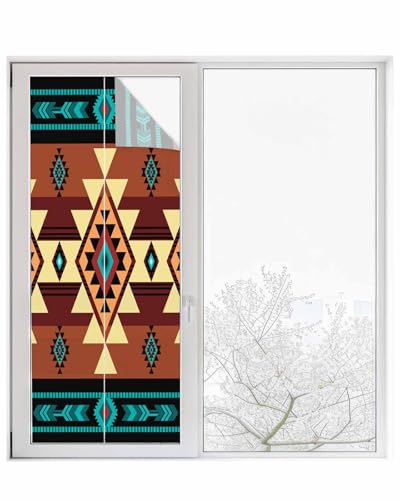 Película Decorativa para Ventanas 29.5x78.7 Turquesa miniatura 1
