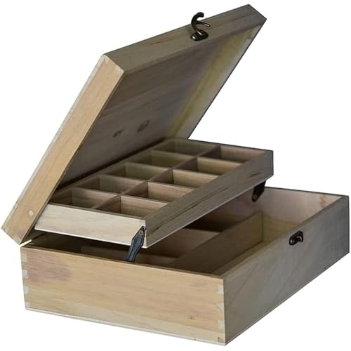Coffret à bijoux en bois au style rustique pour sublimer votre coiffeuse chaque matin