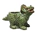 123Arts Ceramic Dinosaur Shape Planter Succulent Flower Pot Ornament