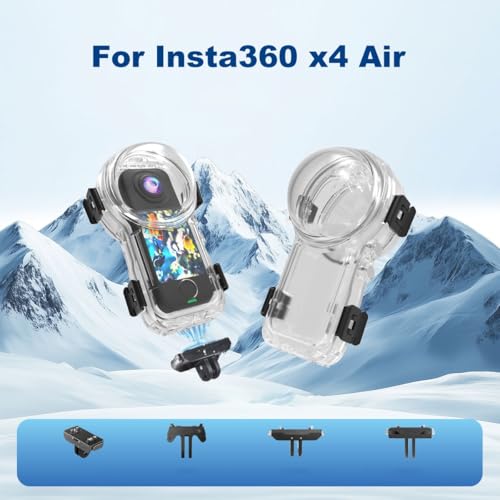 Funda de buceo para Insta360 X4 ideal para explorar arrecifes 3