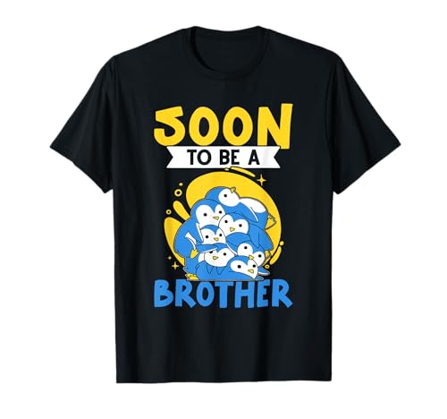 Soon To Be A Brother para niñas y niños Camiseta