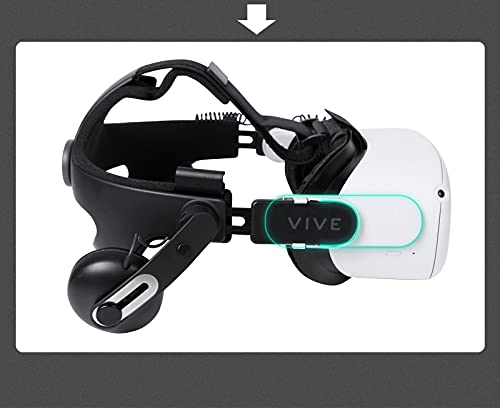 Btg Headset Adapter Deluxe Audio Strap Kit Compatible With Meta Oculus Quest 2 Das Htc Vive (V2) Frankenquest 2 #TOP3