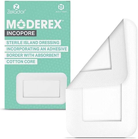Sterile Non Adhesive Island Wound Dressings x 25 in various sizes (9x15cm)