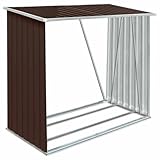 Il est doté d'un cadre de plancher en acier pour une stabilité accrue et de caillebotis surélevés pour maintenir les bûches aérées et sèches