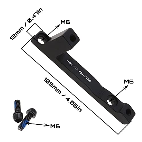 image for EMSea Bike Disc Brake Mounting Bracket Adapter Bicycle Disc Brake for 