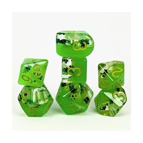 Role 4 Initiative Glow in the Dark Polyhedral 7-Die Set