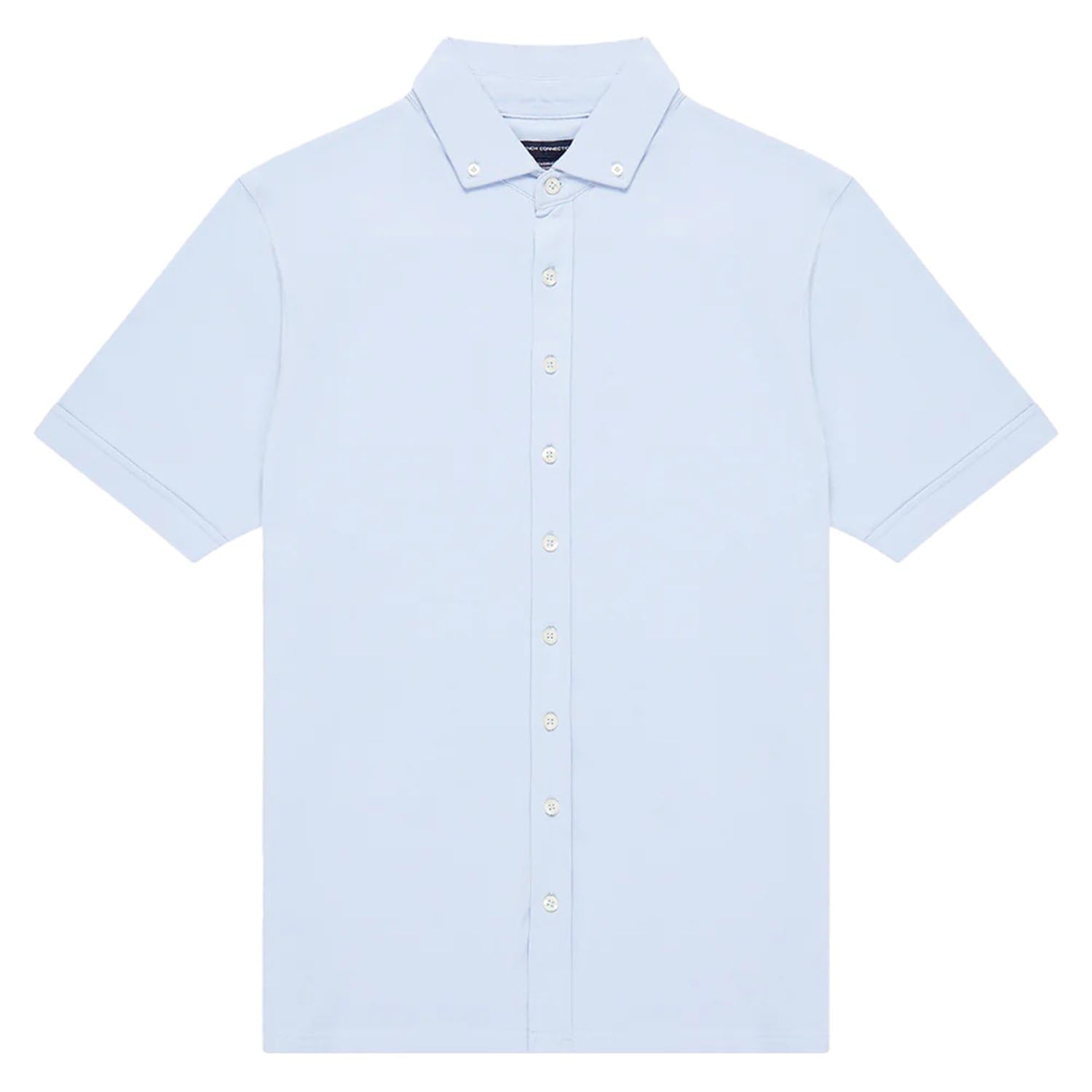 French Connection Pique Oxford Shirt Large (Blue)