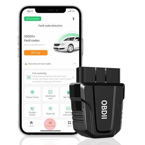 SinoTrack OBD2 Scanner Bluetooth Enhanced Wireless Car Code Readers for Android & iOS Auto