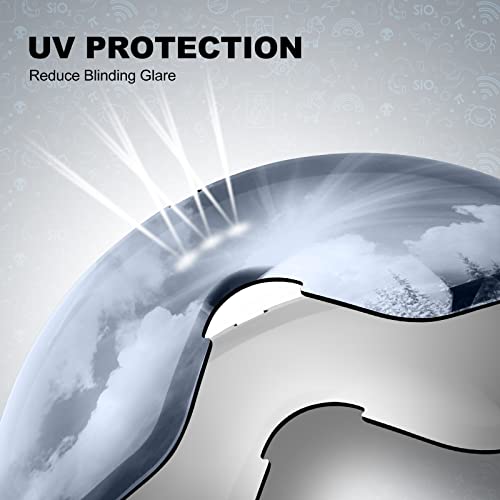 Odoland Kids Ski Goggles, Snowboard Goggles For Youth Skiing, Snow Goggles S2 Double Lens Anti-Fog Uv400 Protection #TOP2
