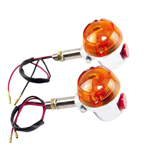 Lampe témoin orange pour moto et clignotants stroboscopiques de rechange