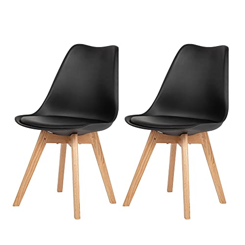 H.J WeDoo Lot de 2 Chaises de Salle à Manger