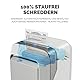 Fellowes Schredder Aktenvernichter LX211, 15 Blatt Micro-Cut P-5, Datenschutzkomformer Papierschredder für Kleinbüros/Home Office, 100% Staufrei & Safesense Technologie - Shredder Weiß