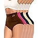 Postpartum Underwear,Tummy Control Underwear for Women Plus Size High Waisted Women's Panties Tummy Control Pack Calzones Para Mujer Fashion Clothing(O Assorted,L)