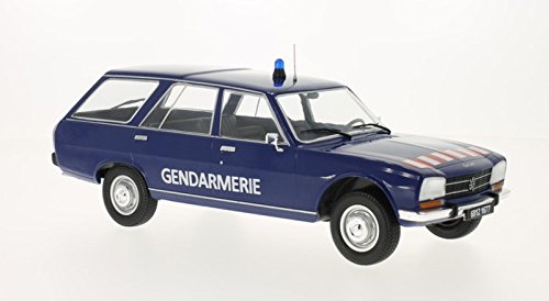 Preisvergleich Produktbild Peugeot 504 Break, blau, Gendarmerie, MCG, 1:18, Metall / Kunststoff, Fertigmodell